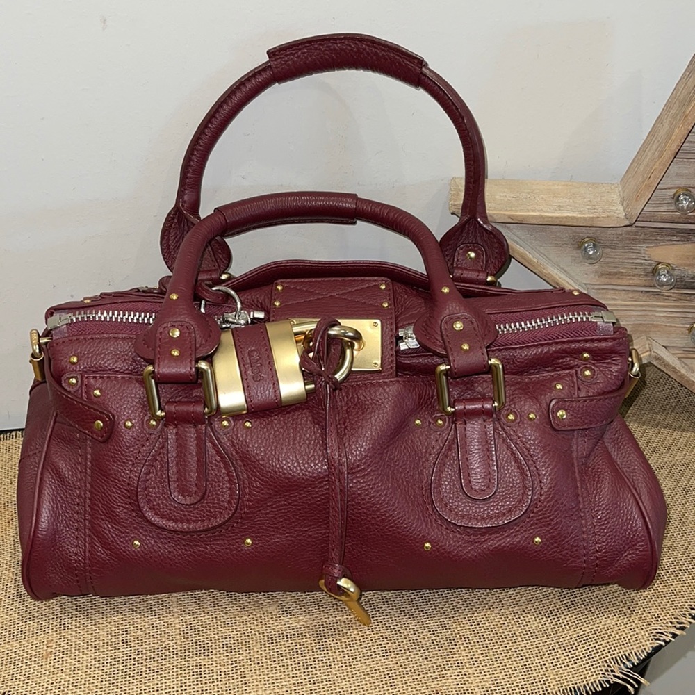 Chloe Paddington Leather Satchel